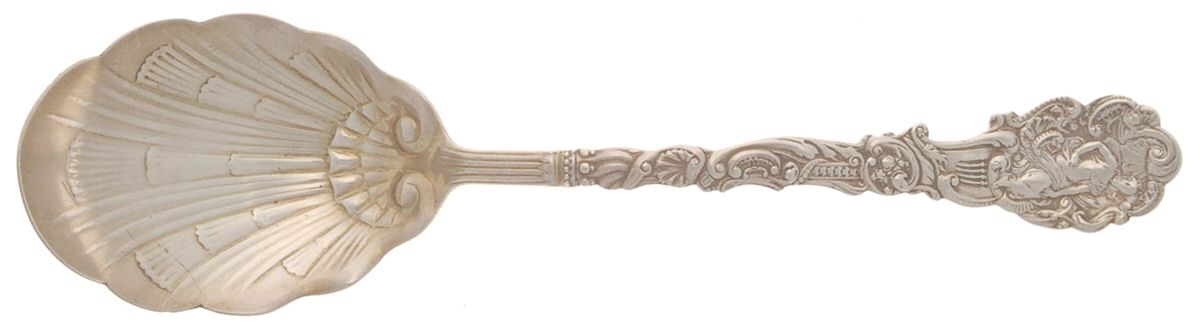 Versailles (Sterling, 1888, No Monograms) Solid Salad Serving Spoon by Gorham Silver-1
