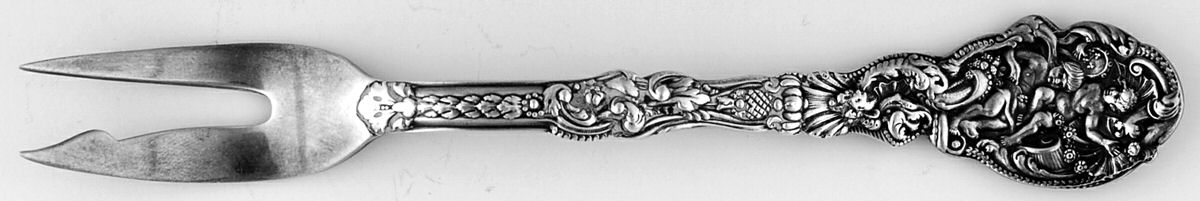 Versailles (Sterling, 1888, No Monograms) Cheese Fork by Gorham Silver-1