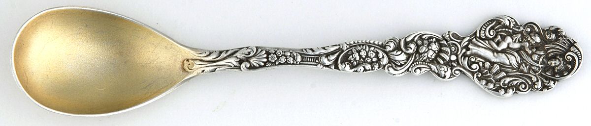 Versailles (Sterling, 1888, No Monograms) Egg Spoon by Gorham Silver-1