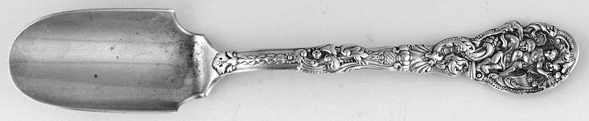 Versailles (Sterling, 1888, No Monograms) Solid Cheese Scoop by Gorham Silver-1