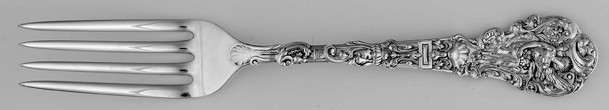 Versailles (Sterling, 1888, No Monograms) Fork by Gorham Silver-1