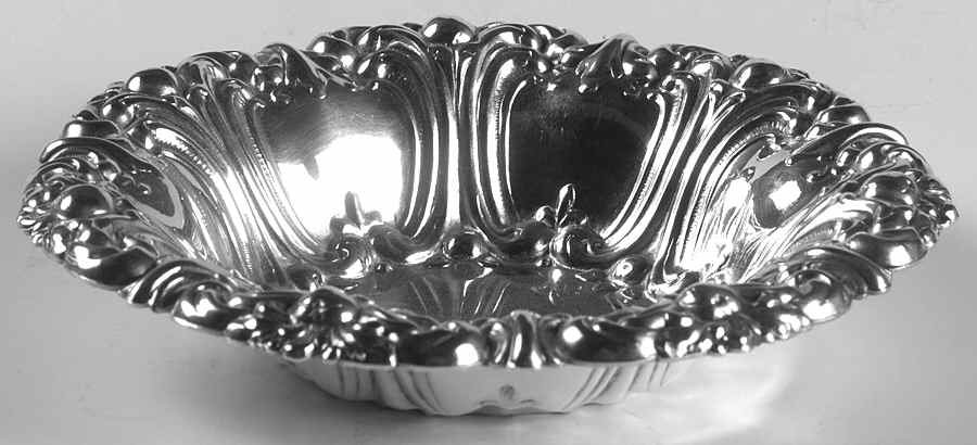 Versailles (Silverplate, Hollowware) Small Silverplate Bon Bon Bowl by Gorham Silver-1