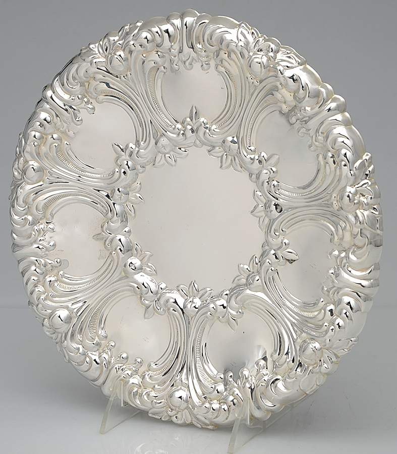 Versailles (Silverplate, Hollowware) 10" Sandwich Plate by Gorham Silver-1