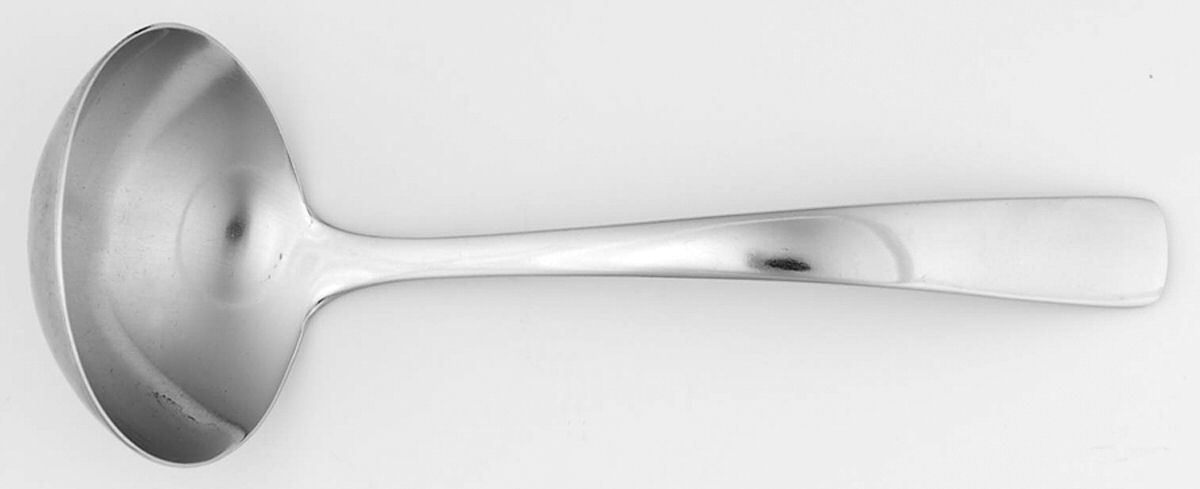 Verve (Stainless) Solid Gravy Ladle by Gorham Silver-1