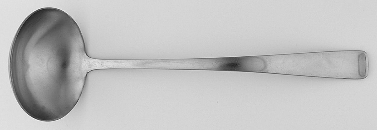 Verve (Stainless) Solid Soup Ladle by Gorham Silver-1