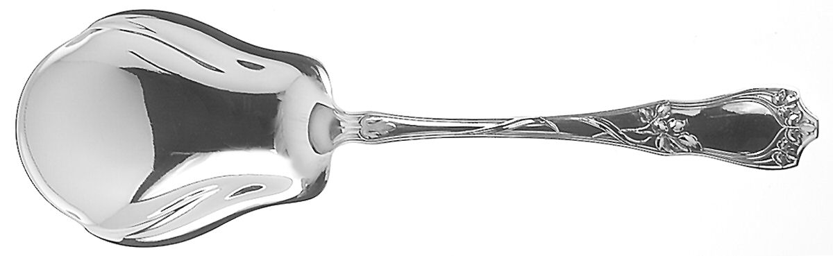 Vine (Sterling, 1910) Small Solid Berry/Casserole Spoon by Gorham Silver-1