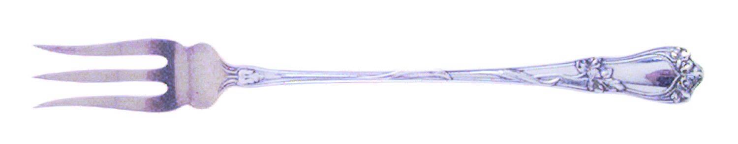 Vine (Sterling, 1910) Short Handle Pickle/Olive Fork by Gorham Silver-1