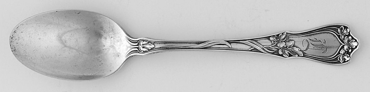 Vine (Sterling, 1910) Monogram Five O'Clock Teaspoon by Gorham Silver-1