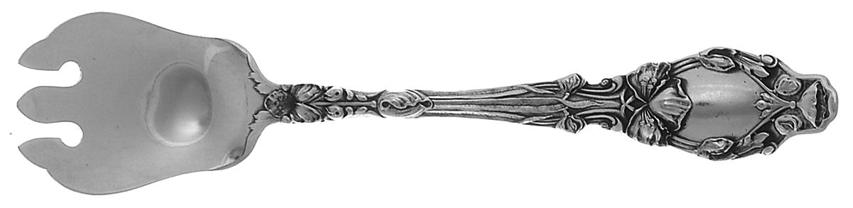 Virginiana (Sterling, 1904-1905, No Monograms) Ice Cream Fork by Gorham Silver-1