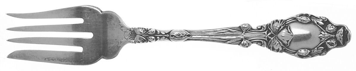 Virginiana (Sterling, 1904-1905, No Monograms) Individual Salad Fork by Gorham Silver-1