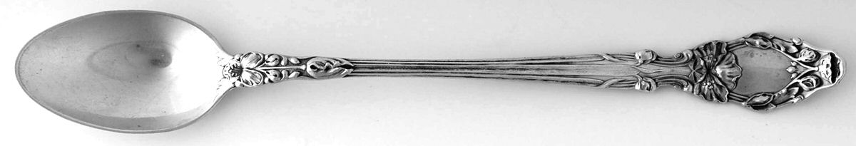 Virginiana (Sterling, 1904-1905, No Monograms) Iced Tea Spoon by Gorham Silver-1