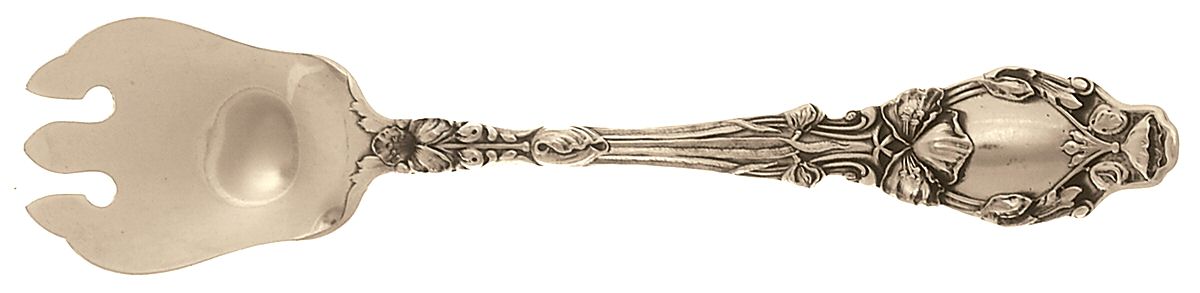 Virginiana (Sterling, 1904-1905, No Monograms) Ice Cream Fork by Gorham Silver-1