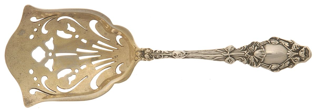 Virginiana (Sterling, 1904-1905, No Monograms) Bon Bon Scoop by Gorham Silver-1