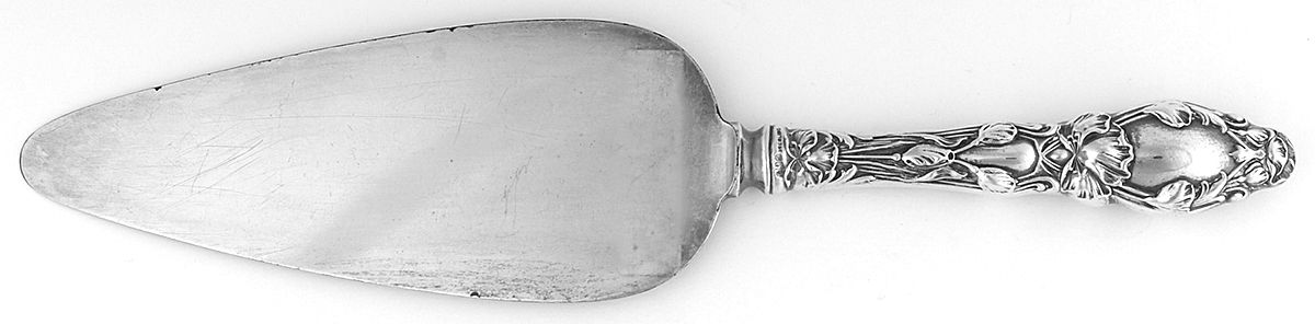 Virginiana (Sterling, 1904-1905, No Monograms) Pie Server with Silverplate Blade by Gorham Silver-1