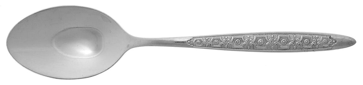 Vivero (Stainless) Place/Oval Soup Spoon by Gorham Silver-1