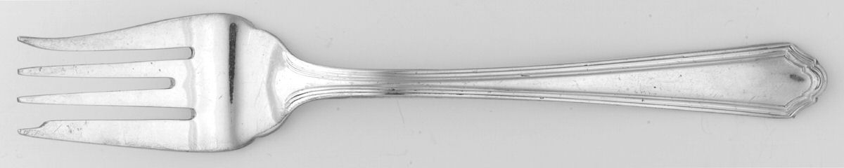 Washington Irving (Silverplate, 1923-1927) Individual Solid Fish Fork by Gorham Silver-1