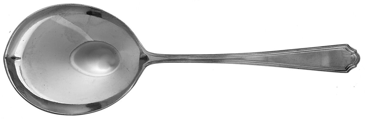 Washington Irving (Silverplate, 1923-1927) Solid Smooth Casserole Spoon by Gorham Silver-1