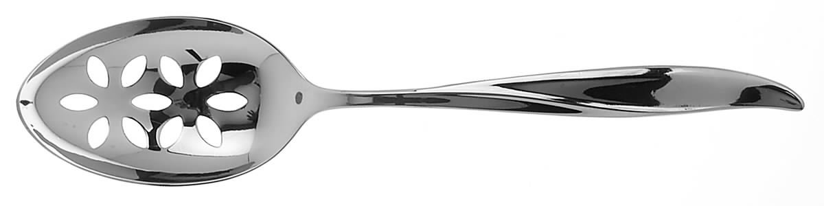 Waikiki (Stainless) Pierced Tablespoon (Serving Spoon) by Gorham Silver-1