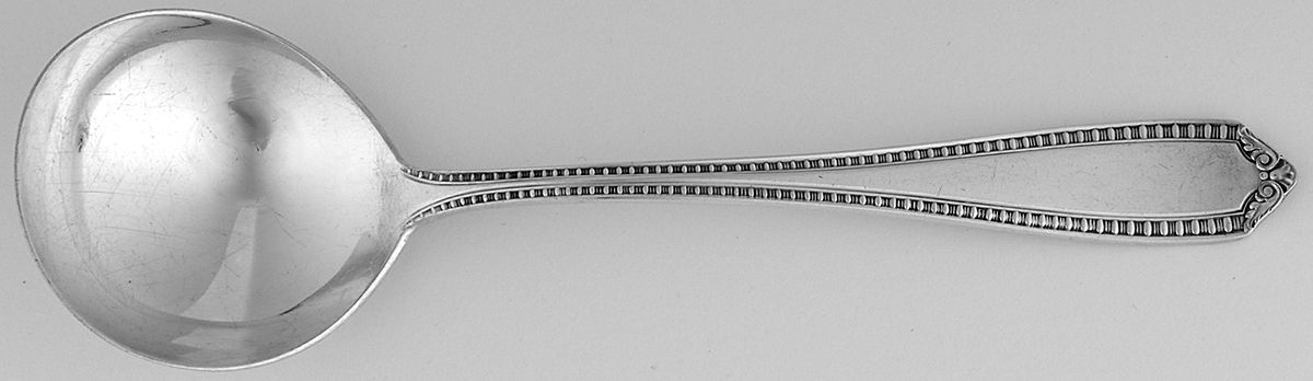 Westminster (Silverplate, 1924) Round Bowl Soup Spoon (Bouillon) by Gorham Silver-1