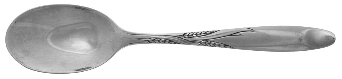Wheat (Stainless) Place/Oval Soup Spoon by Gorham Silver-1