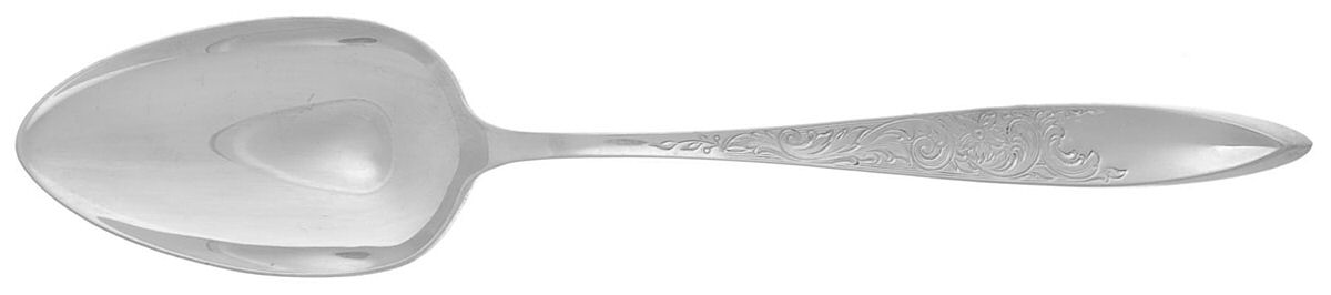 White Paisley (Sterling, 1966) Tablespoon (Serving Spoon) by Gorham Silver-1