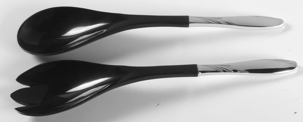 Willow (Sterling, 1954) Plastic Bowl 2-Piece Salad Set by Gorham Silver-1
