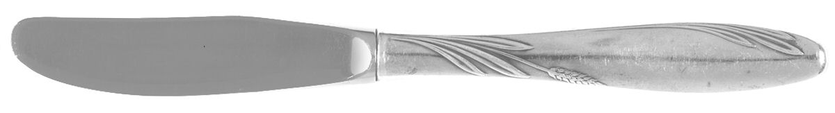 Willow (Sterling, 1954) Modern Hollow Butter Spreader (Stainless) by Gorham Silver-1