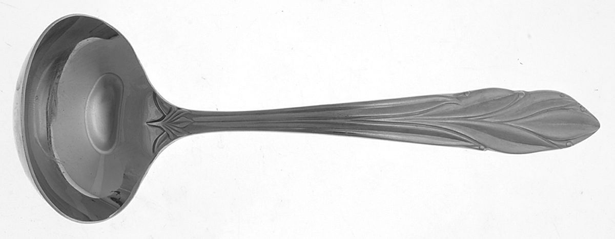 Willow (Stainless) Solid Gravy Ladle by Gorham Silver-1
