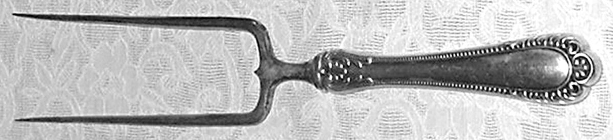 Winthrop (Silverplate, 1896) Large Joint/Roast Holder Fork by Gorham Silver-1