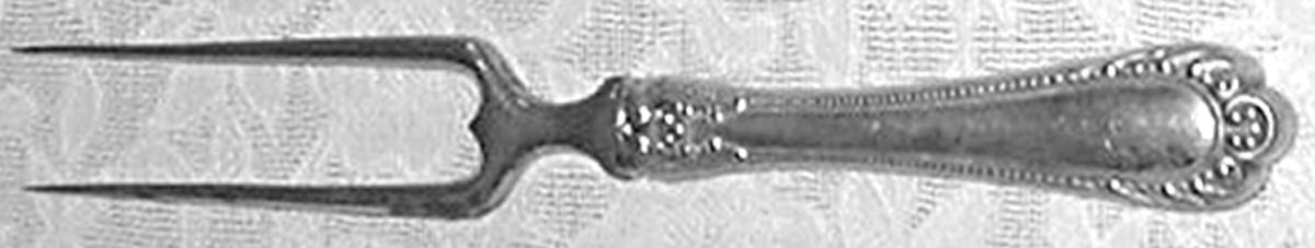 Winthrop (Silverplate, 1896) Small Joint/Roast Holder Fork by Gorham Silver-1
