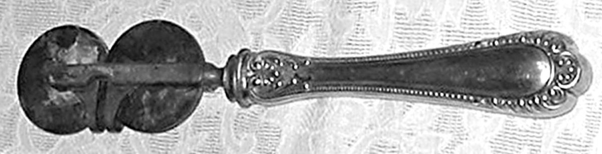 Winthrop (Silverplate, 1896) Sterling Guard Steel Wheels Knife Sharpener by Gorham Silver-1
