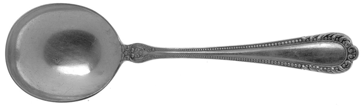 Winthrop (Silverplate, 1896) Round Bowl Soup Spoon (Gumbo) by Gorham Silver-1