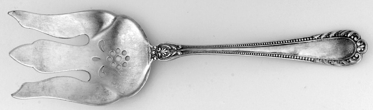 Winthrop (Silverplate, 1896) Solid Salad Serving Fork by Gorham Silver-1