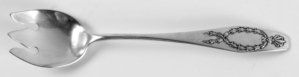 Wreath (Sterling, 1911) Ice Cream Fork by Gorham Silver-1