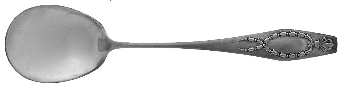 Wreath (Sterling, 1911) Ice Cream Spoon Individual by Gorham Silver-1