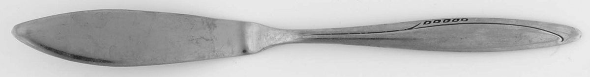 Zest (Stainless) Flat Handle Master Butter Knife by Gorham Silver-1