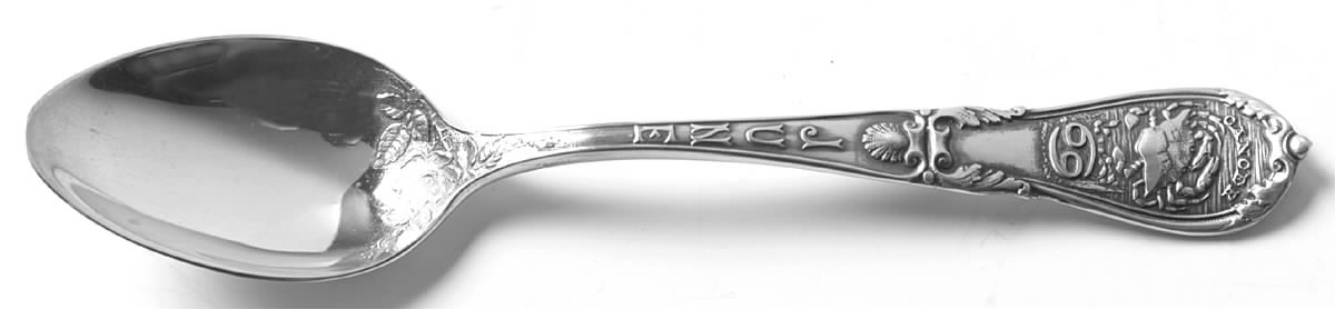 Zodiac (Sterling, 1906) Demitasse Spoon by Gorham Silver-1
