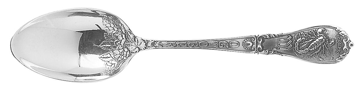 Zodiac (Sterling, 1906) Teaspoon by Gorham Silver-1