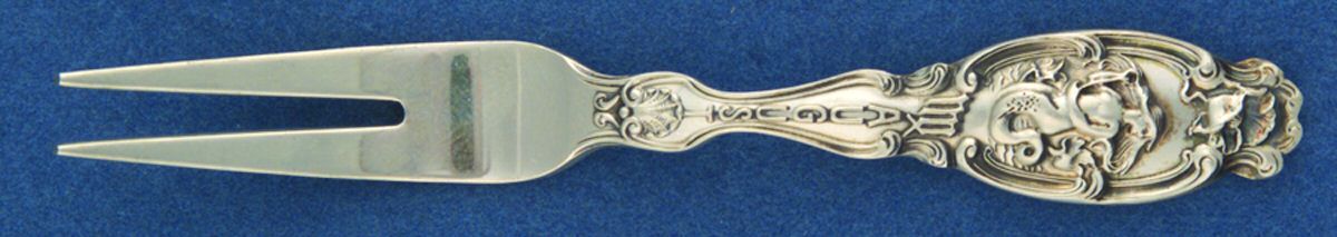 Zodiac (Sterling, 1906) Individual Berry Fork by Gorham Silver-1