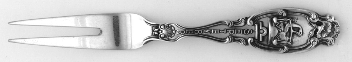 Zodiac (Sterling, 1906) Individual Berry Fork by Gorham Silver-1