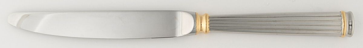 Acropole Dore (Stainless, Gold Acct) Modern Hollow Knife by Guy Degrenne-1