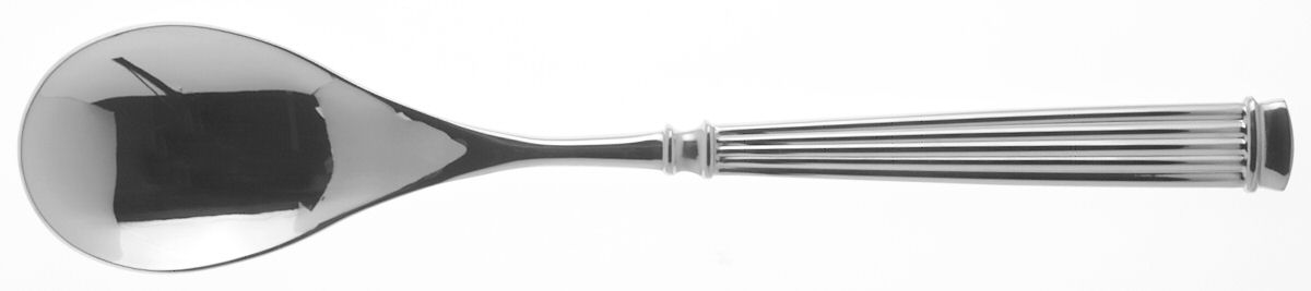Acropole (Stainless) Solid Salad Serving Spoon by Guy Degrenne-1