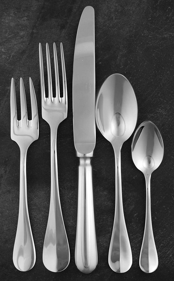 Beau Manoir-Blois (Stainless) 5 Piece Place Setting by Guy Degrenne-1