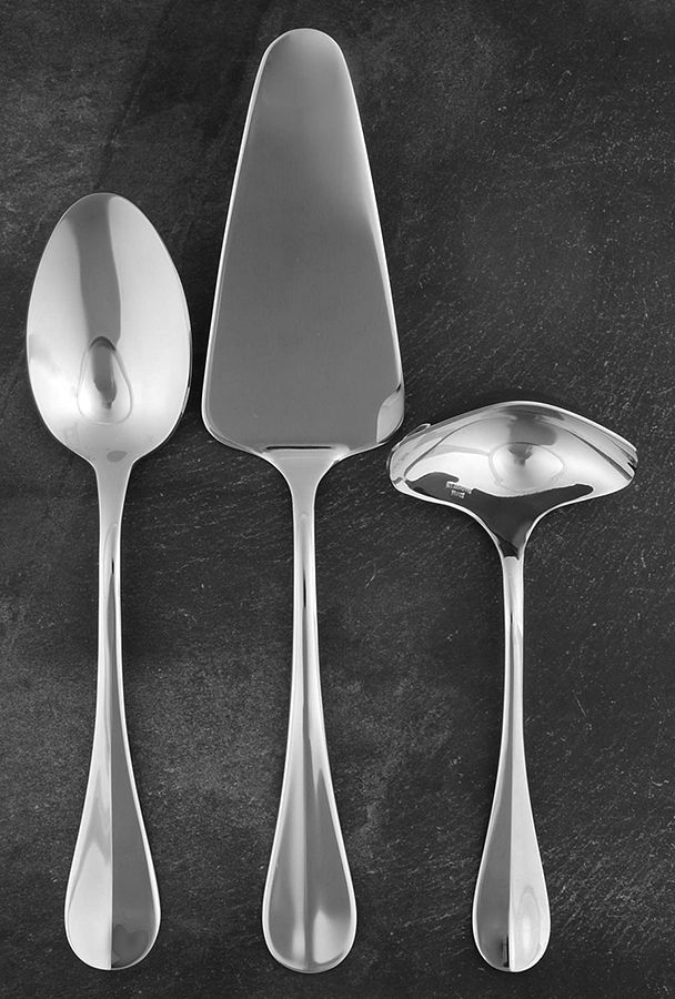 Beau Manoir-Blois (Stainless) 3 Piece Completer Set by Guy Degrenne-1
