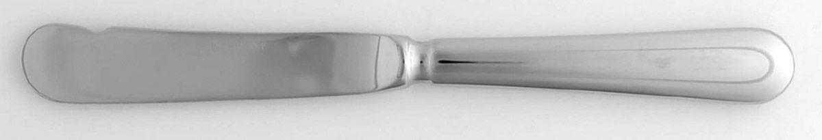 Beau Manoir-Blois (Stainless) Solid Handle Butter Spreader by Guy Degrenne-1
