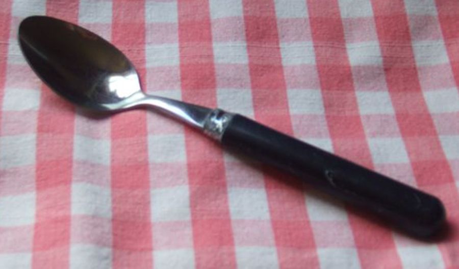 Bolero-Navy Blue (Stainless) Teaspoon by Guy Degrenne-1