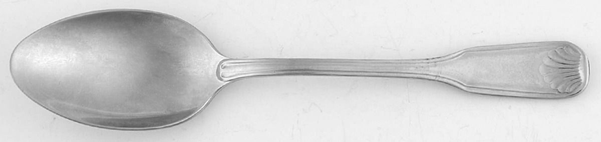 Coquille (Stainless) Five O'Clock Teaspoon by Guy Degrenne-1
