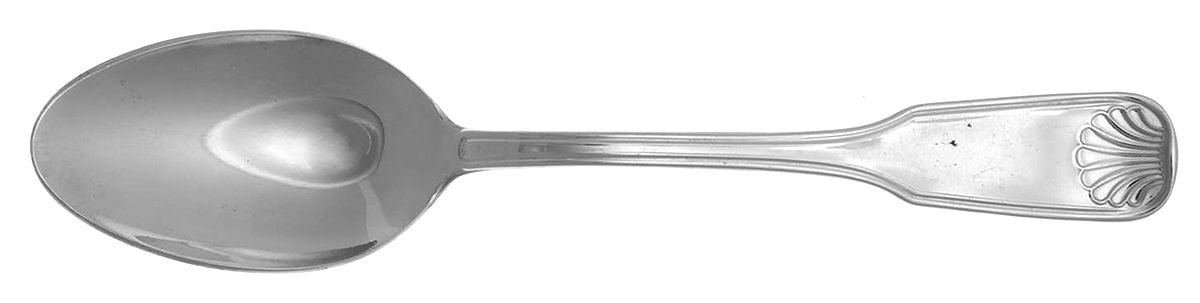 Coquille (Stainless) Place/Oval Soup Spoon by Guy Degrenne-1