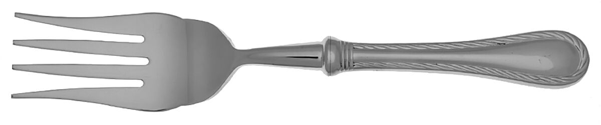 Croisiere (Stainless) Cold Meat Fork Large, Stainless Tines HC by Guy Degrenne-1