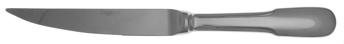 Lutece (Stainless) Individual Steak Knife Hollow Handle by Guy Degrenne-1